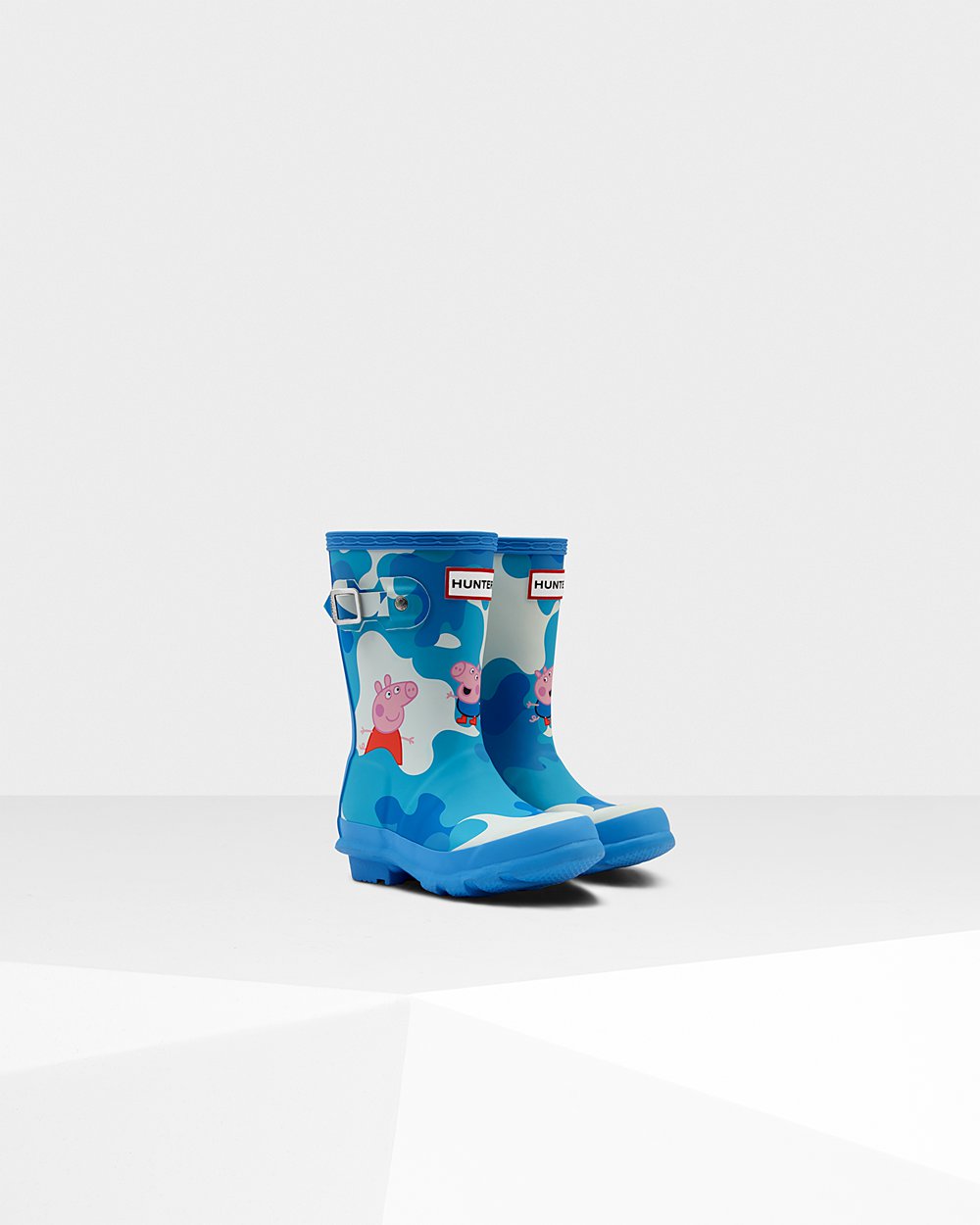 Botas De Agua Original Little Peppa Pig Hunter Niños - Azules - 983165JVD